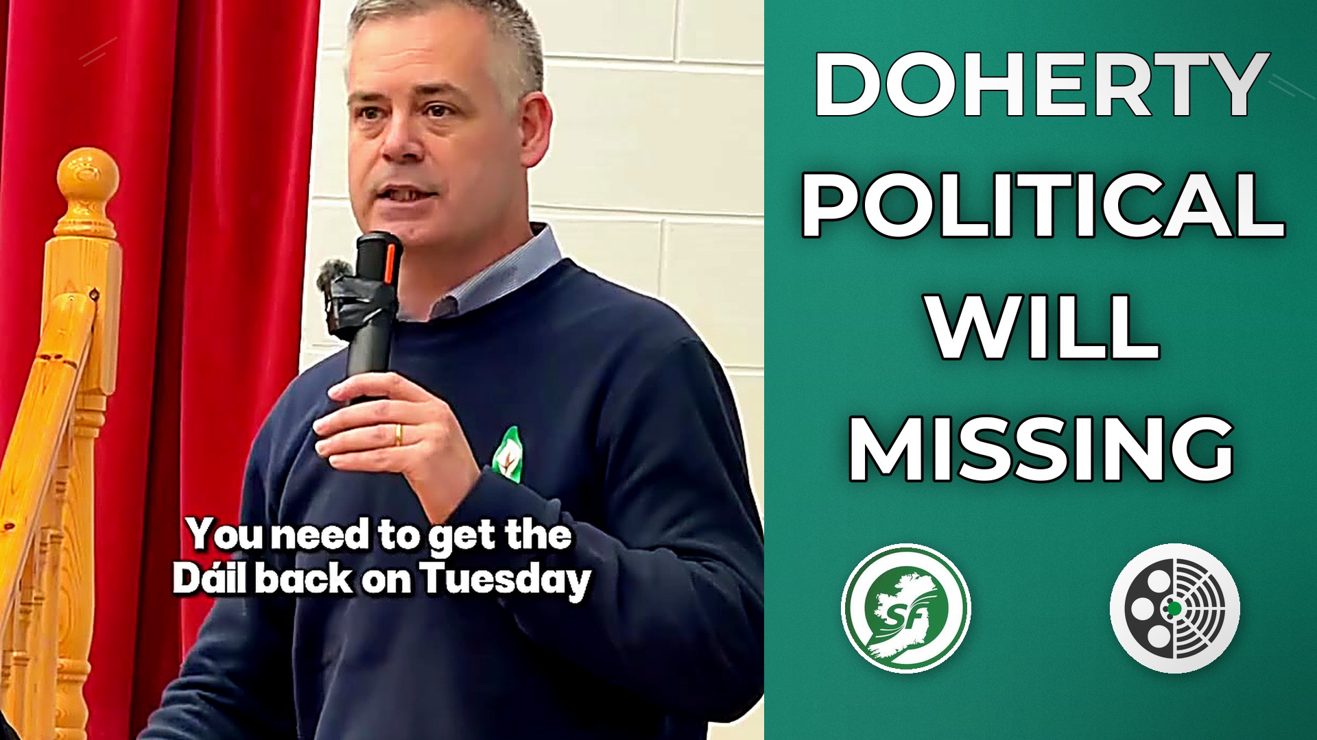 Pearse Doherty: What's Missing Is Political Will on Fuel