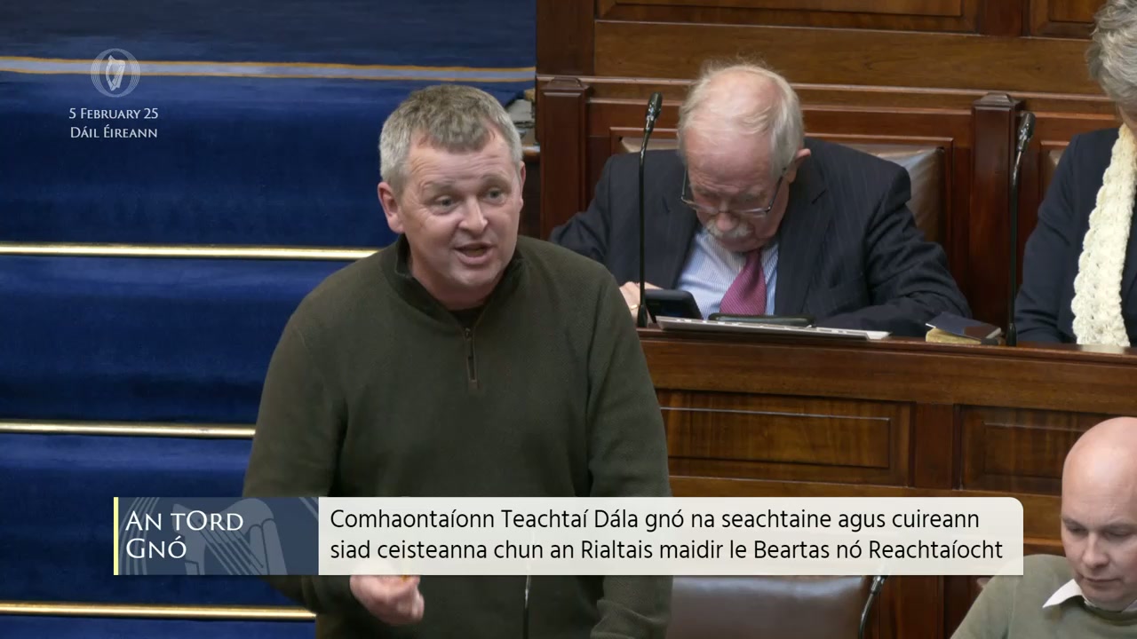 Richard Boyd Barrett: Calls ministries bill a 'gravy train'