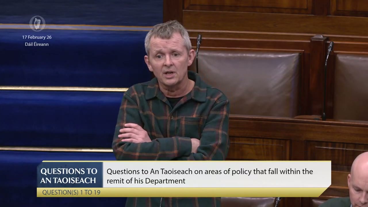 Richard Boyd Barrett: Demands Probe into Toxic Cherrywood Gorse Fires