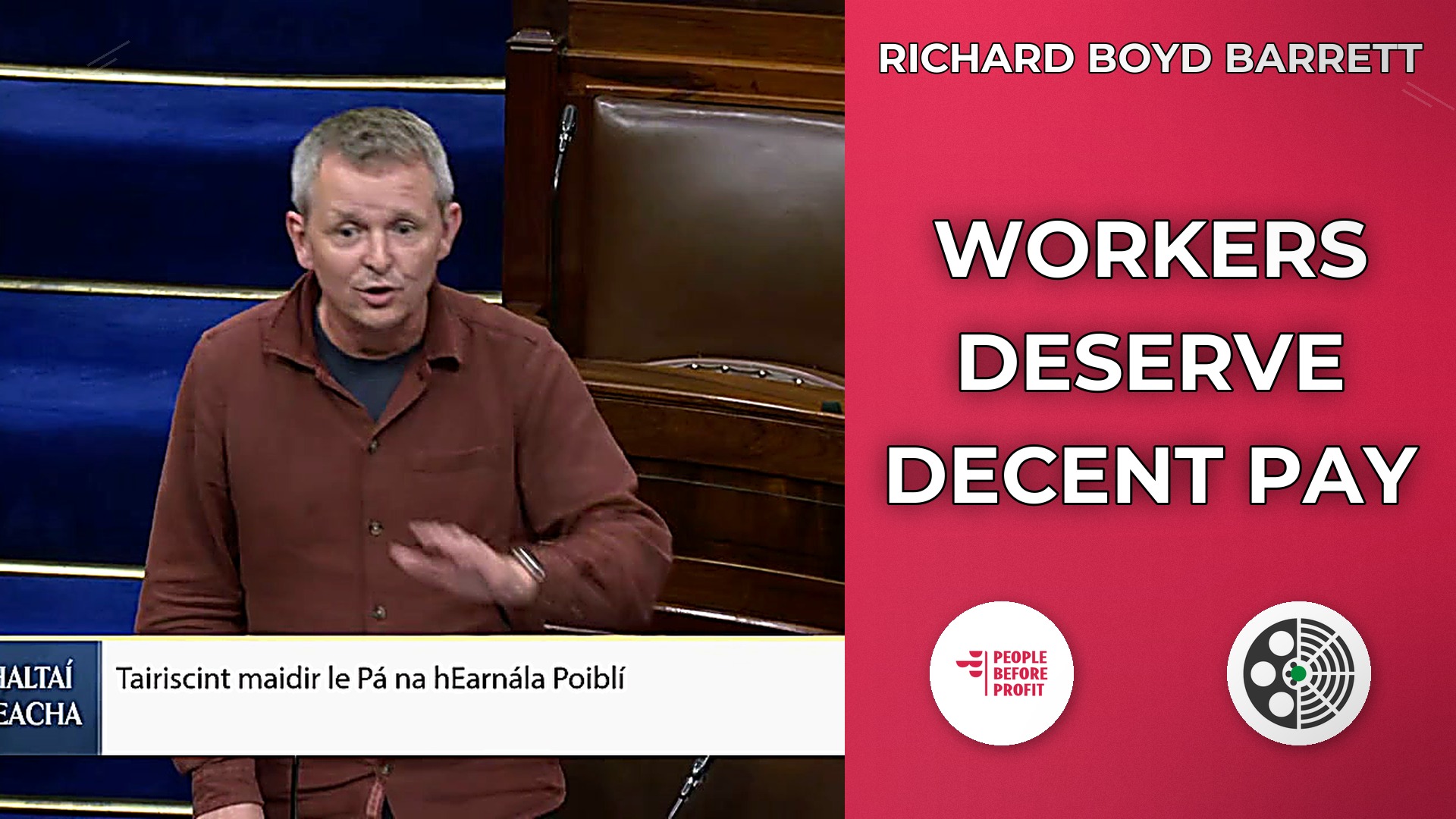 Richard Boyd Barrett: Workers deserve a decent pay increase