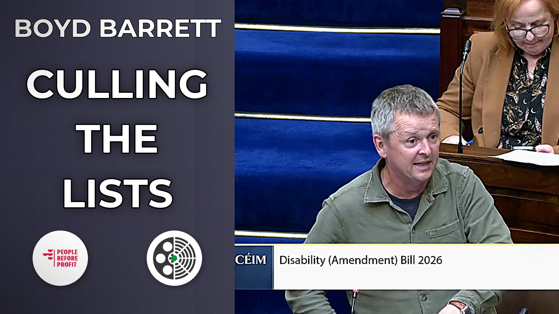 Richard Boyd Barrett says bill could 'cull' assessment lists