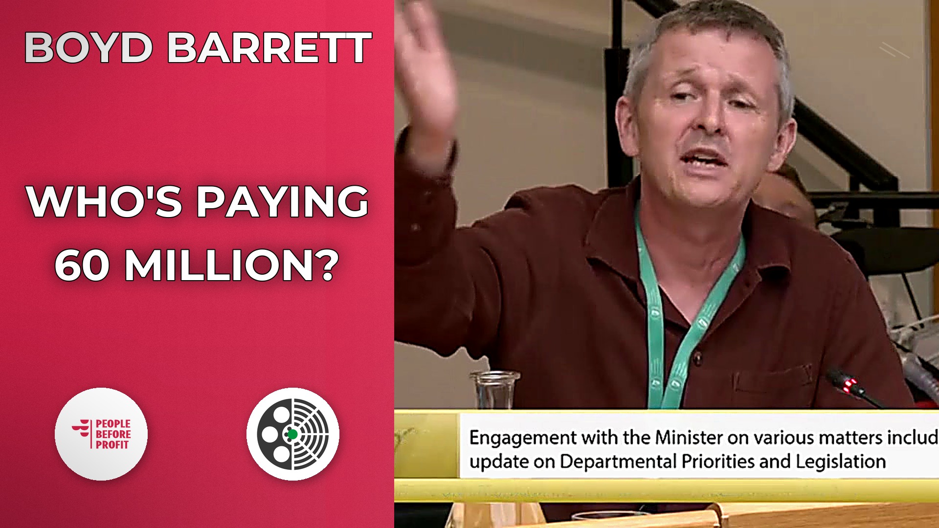 Richard Boyd Barrett demands answers on €60m Cherrywood rink