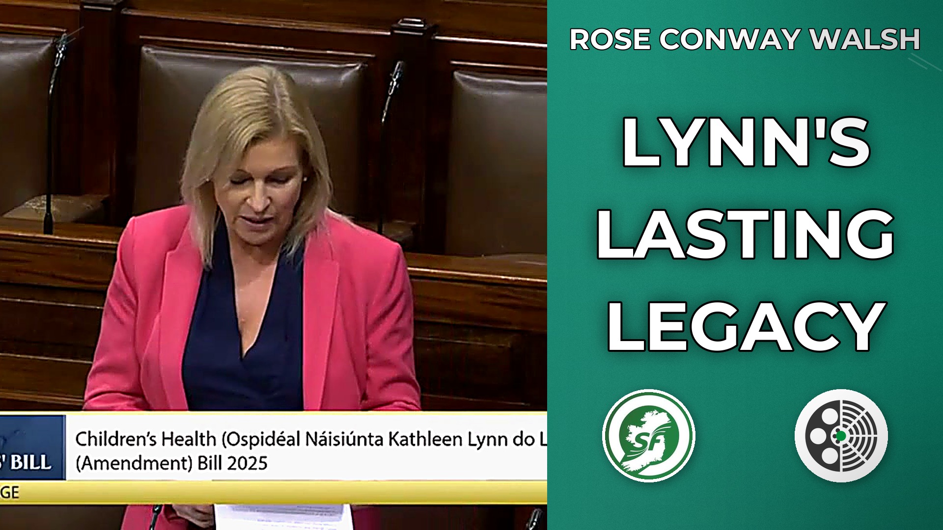 Rose Conway-Walsh backs Kathleen Lynn hospital name