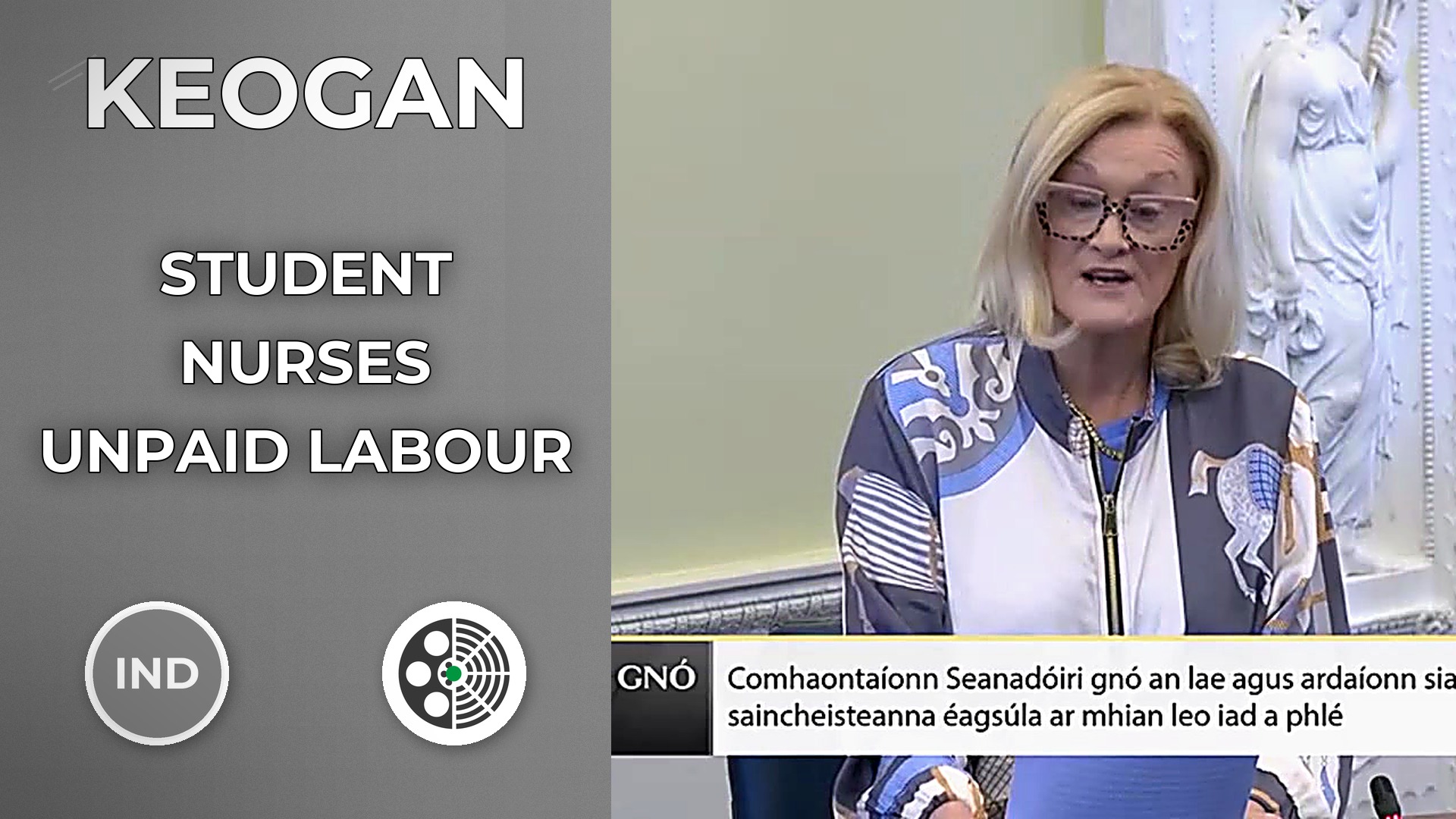 Sharon Keogan: Stop Making Student Nurses Pay to Work