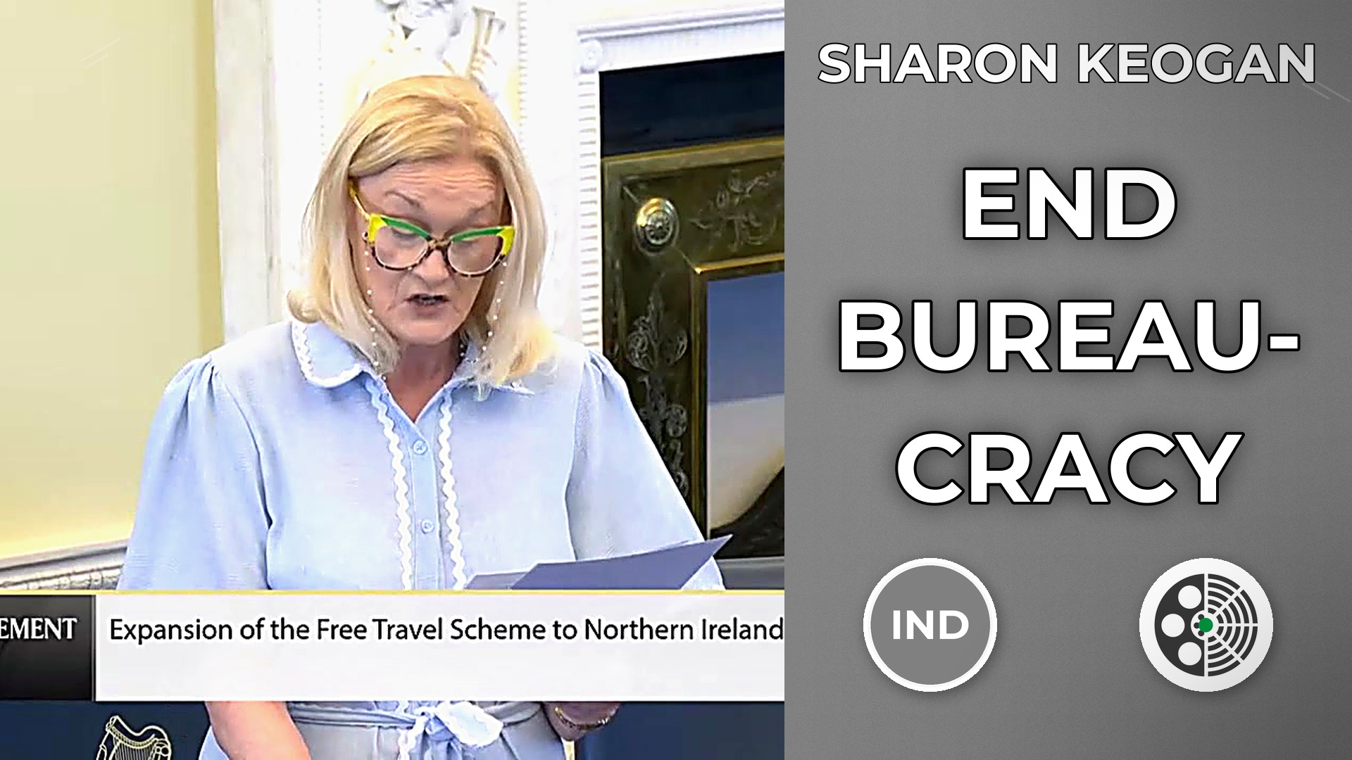 Sharon Keogan: Demands seamless All-Ireland free travel