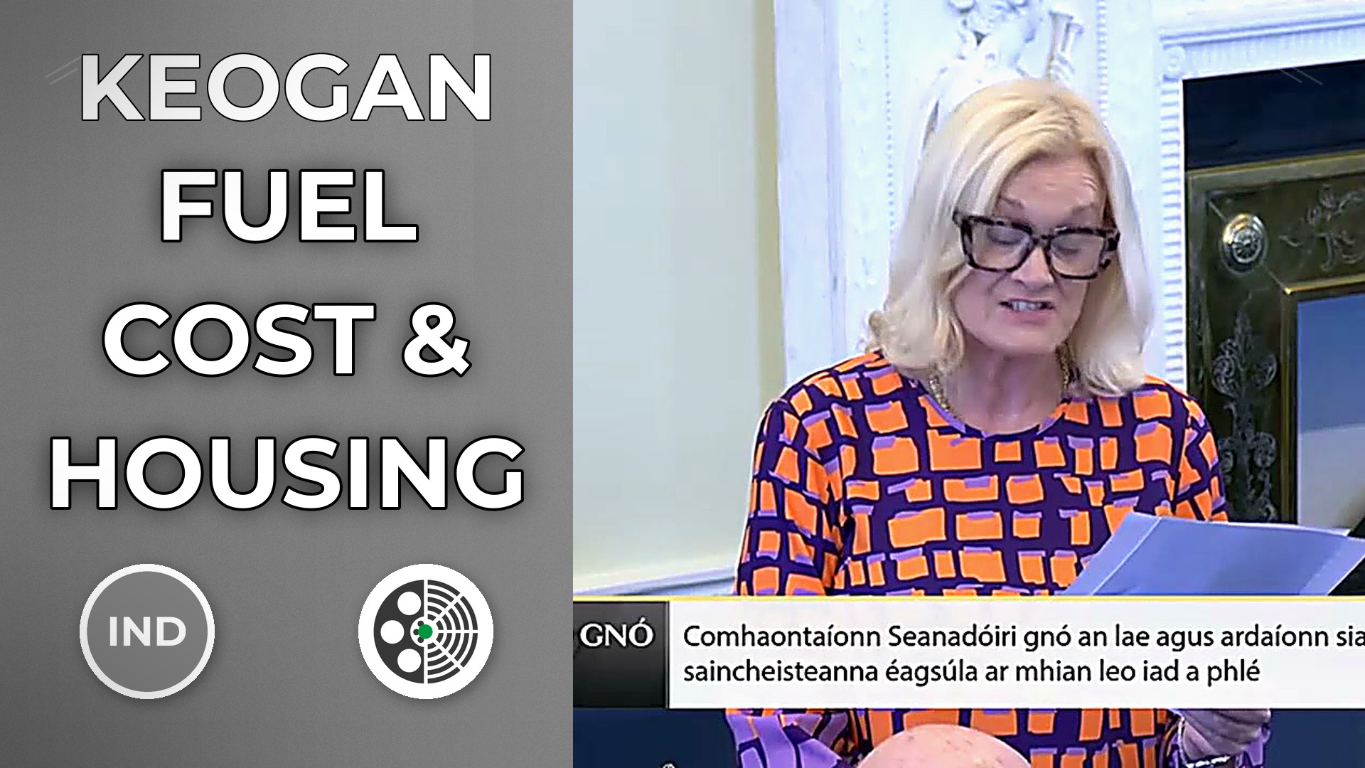 Sharon Keogan calls for fuel tax cuts and housing answers