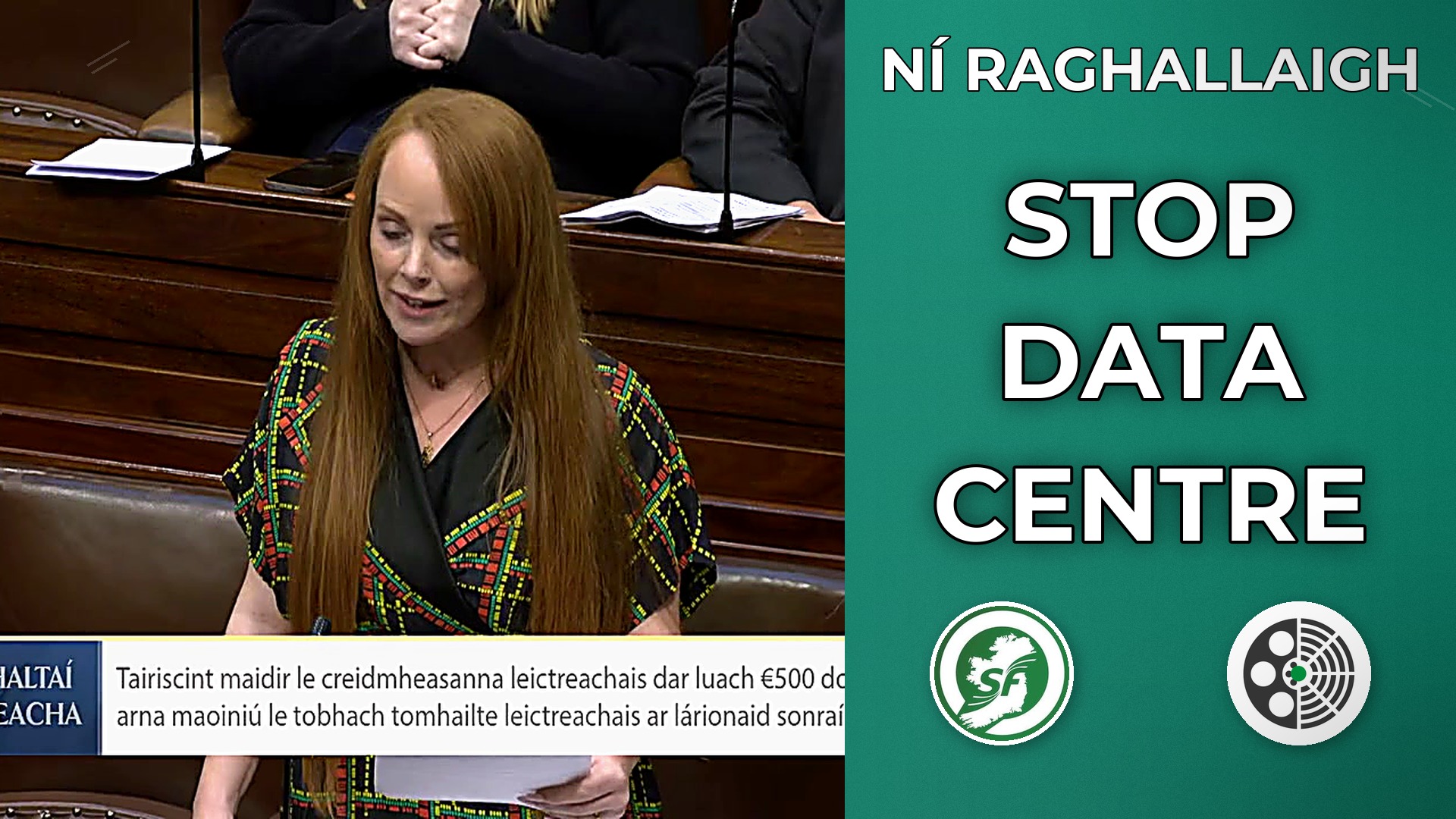 Shónagh Ní Raghallaigh: Jigginstown Data Centre Threatens Kildare