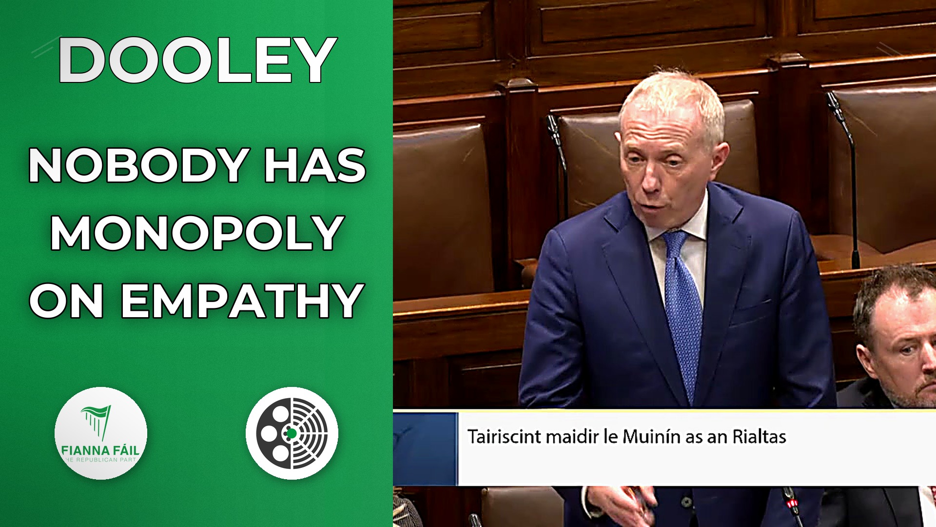 Timmy Dooley defends farmers, criticises opposition motion
